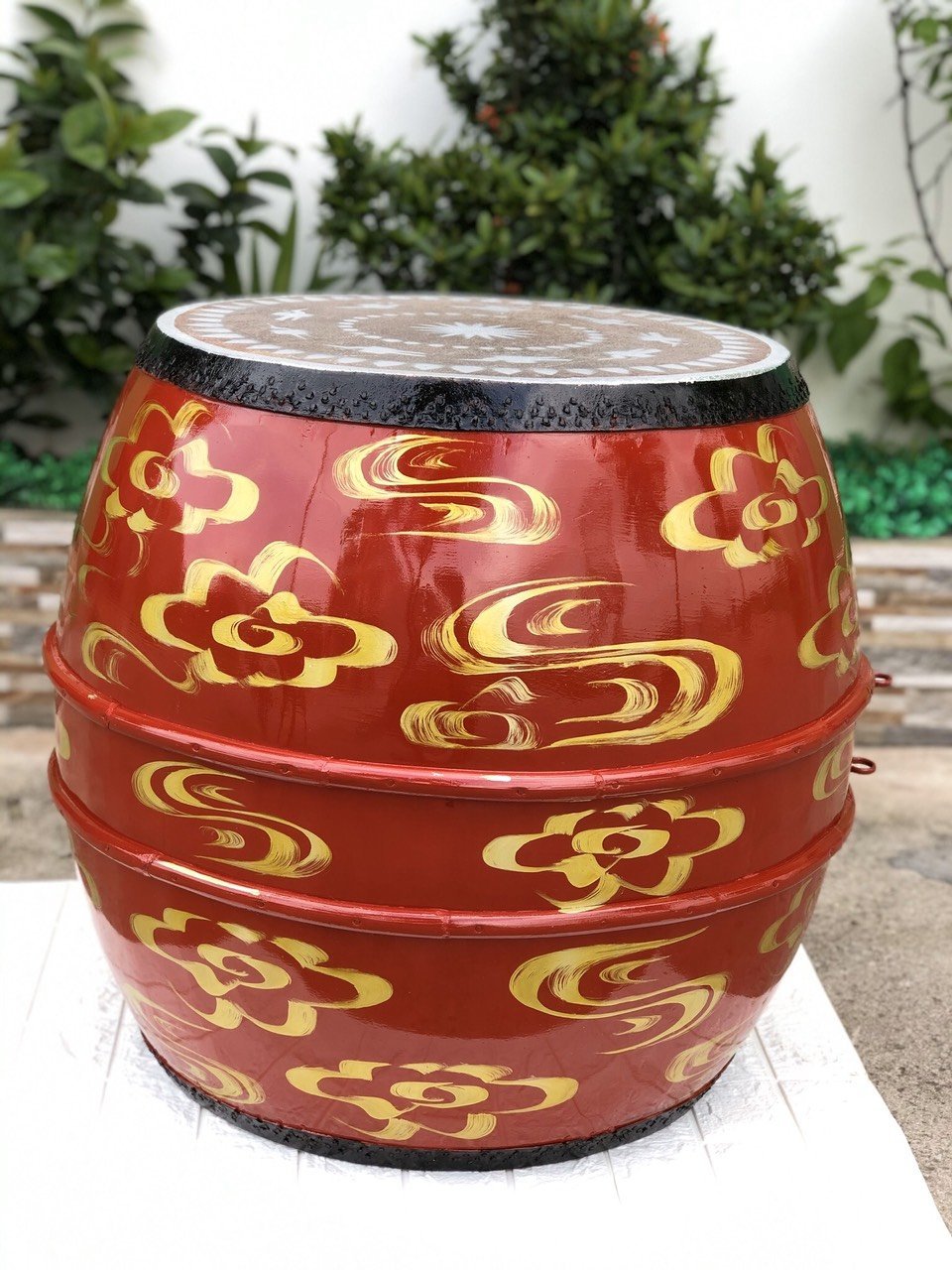 Bán trống truyền thống có họa tiết vẽ mấy siêu đẹp
