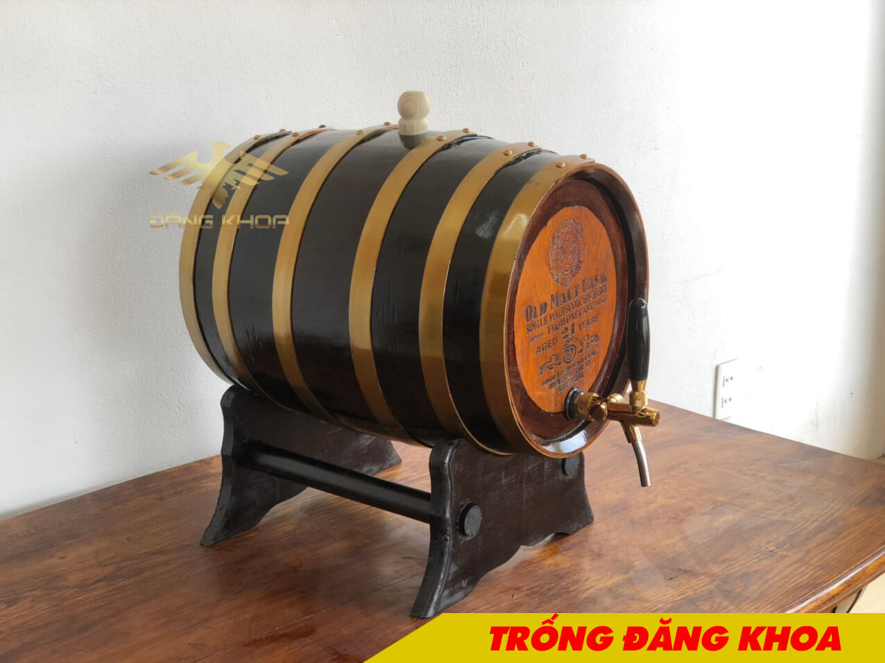 Thùng Gỗ Sồi Trống Đăng Khoa