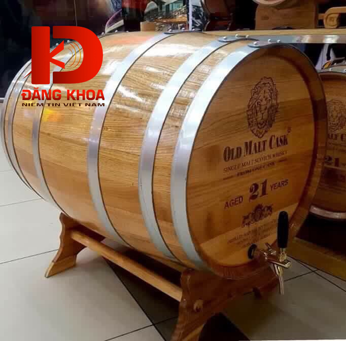 Thùng gỗ sồi mỹ nhập khẩu giá rẻ